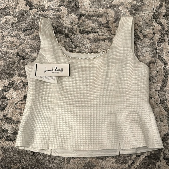 NWT Joseph Ribkoff White Top - Picture 2 of 6
